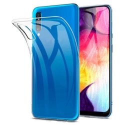   Samsung Galaxy A10 Super Slim 0.5mm szilikon hátlap, tok, átlátszó