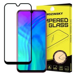   Wozinsky Huawei Honor 20 Lite 5D Full Glue teljes kijelzős edzett üvegfólia (tempered glass) 9H keménységű, tokbarát, fekete