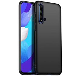   Huawei P20 Lite (2019)/Huawei Nova 5i Carbon hátlap, tok, fekete