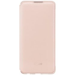   Huawei P30 Wallet gyári oldalra nyíló tok, kártyatartóval, világos rózsaszín