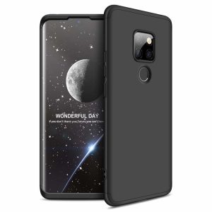 Full Body Case 360 Huawei Mate 30 Lite hátlap, tok, fekete