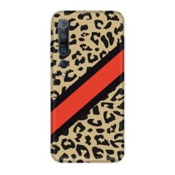   Casegadget Xiaomi Mi 10/Mi 10 Pro párduc mintás tok, hátlap, színes