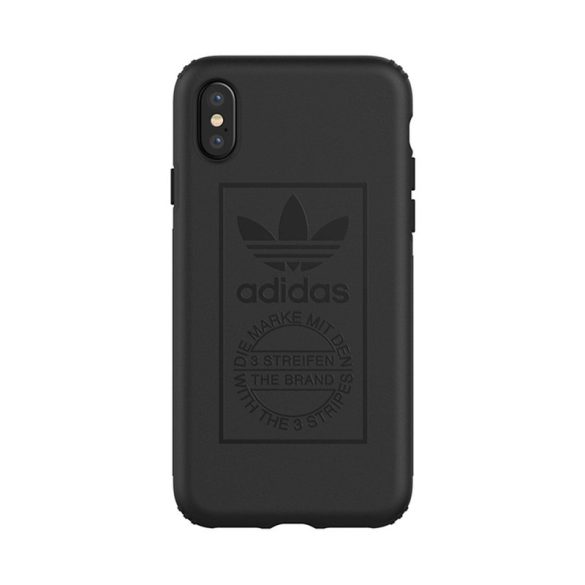 Adidas Originals Dual Layer iPhone X/Xs hátlap, tok, fekete