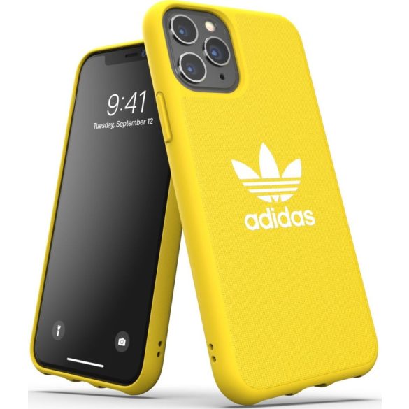 Adidas Originals Moulded Case iPhone 11 Pro hátlap, tok, sárga