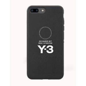 Adidas Y-3 Moulded Case iPhone X/Xs eredeti bőr, hátlap, tok, fekete