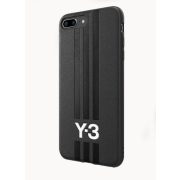   Adidas Y-3 Moulded Case 2 iPhone 6/6S/7/8/SE (2020) eredeti bőr, hátlap, tok, fekete