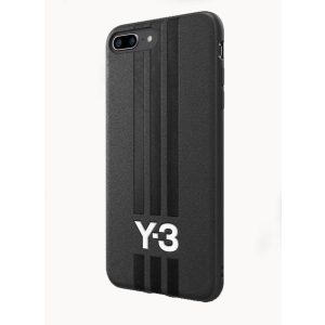 Adidas Y-3 Moulded Case 2 iPhone 6/6S/7/8/SE (2020) eredeti bőr, hátlap, tok, fekete