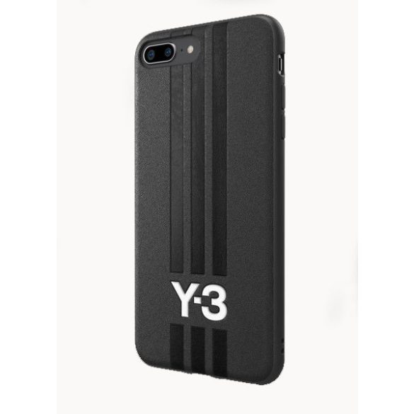 Adidas Y-3 Moulded Case 2 iPhone 6/6S/7/8/SE (2020) eredeti bőr, hátlap, tok, fekete