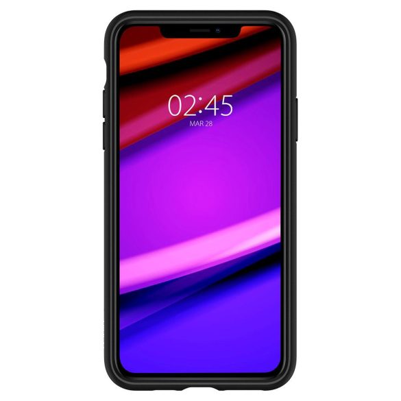 Spigen Core Armor iPhone 11 Pro Max hátlap, tok, fekete