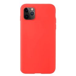   Silicone Flexible Rubber iPhone 11 Pro szilikon hátlap, tok, piros