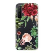   Casegadget Huawei P40 Lite 5G/Nova 7 SE ózsa 2 mintás tok, hátlap, színes