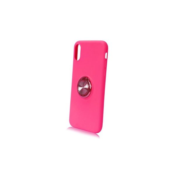 Silicone Ring Samsung Galaxy A31 hátlap, tok, pink