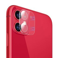 iPhone 11 kameravédő keretüvegfólia, fekete