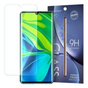   Xiaomi Mi Note 10/Mi Note 10 Pro/Mi CC9 Pro kijelzővédő edzett üvegfólia, 9H keménységű (nem teljes kijelzős 2D sík üvegfólia), átlátszó