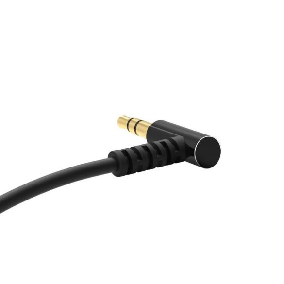 Dudao L11 AUX 3.5mm jack audió kábel, 1m, fekete