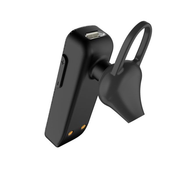 Dudao Car Kit 2xUSB autós töltő, & Bluetooth headset, fekete