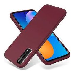 Silicone Case Huawei P Smart (2021)/Y7A hátlap, tok, lila