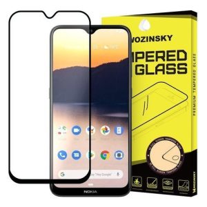 Wozinsky Nokia 2.3 5D Full Glue teljes kijelzős edzett üvegfólia (tempered glass) 9H keménységű, tokbarát, fekete