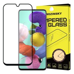   Wozinsky Glass Screen 5D Full Glue Samsung Samsung Galaxy A51 teljes kijelzős edzett üvegfólia, 9H keménységű, tokbarát, fekete