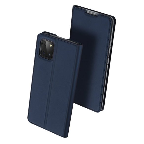 Dux Ducis Skin Pro Samsung Galaxy Note 10 Lite oldalra nyíló tok, sötétkék
