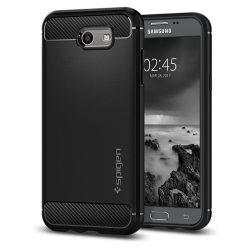   Spigen Rugged Armor Samsung Galaxy J3 (2017) hátlap, tok, fekete