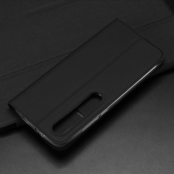 Dux Ducis Skin Pro Xiaomi Mi 10/Mi 10 Pro oldalra nyíló tok, fekete
