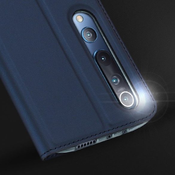 Dux Ducis Skin Pro Xiaomi Mi 10/Mi 10 Pro oldalra nyíló tok, kék