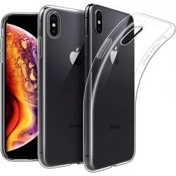   iPhone Xs Max Super Slim 0.5mm szilikon hátlap, tok, átlátszó