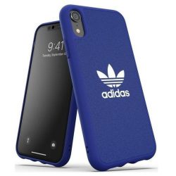 Adidas Original Canvas iPhone Xr hátlap, tok, sötétkék