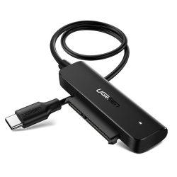   Ugreen adapter 2,5 "" SATA III 3.0 HDD SSD - USB-C típusú USB 3.2 Gen 1 (SuperSpeed ​​USB 5 Gbps) adapter, fekete