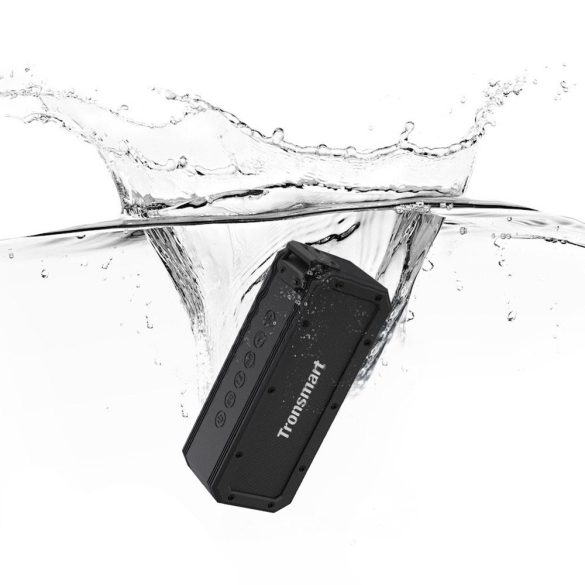 Tronsmart Element Force+ Bluetooth 5.0, NFC, Speaker, hordozható hangszóró, kültéri, vízálló, 40W, fekete