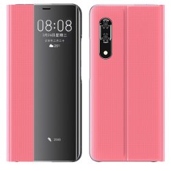   New Sleep Case Huawei P30 Pro oldalra nyíló tok, rózsaszín