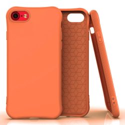   Soft Color Flexible Case iPhone 7/8/SE (2020) hátlap, tok, narancssárga