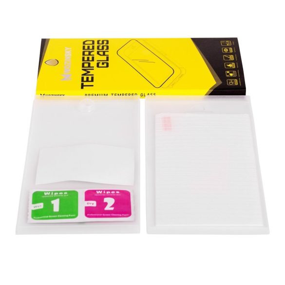 Wozinsky Xiaomi Redmi 9 5D Full Glue teljes kijelzős edzett üvegfólia (tempered glass) 9H keménységű, tokbarát, fekete