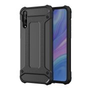   Hybrid Armor Tough Rugged Huawei P Smart S/Y8P ütésálló hátlap, tok, fekete