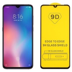   Xiaomi Redmi Note 9T 5G, 5D Full Glue teljes kijelzős edzett üvegfólia, 9H keménységű, fekete