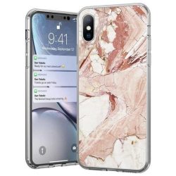   Wozinsky Marble cover Samsung Galaxy M31 márvány mintás hátlap, tok, rózsaszín