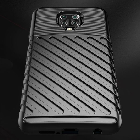 Armored Thunder Xiaomi Redmi 9C ütésálló hátlap, tok, zöld