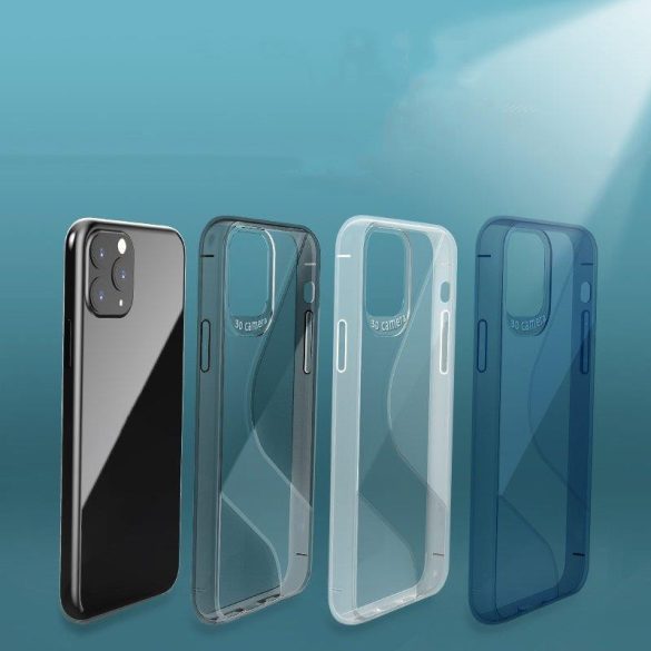 S-Case Flexible Cover Xiaomi Redmi Note 9/Redmi 10X 4G hátlap, tok, fekete