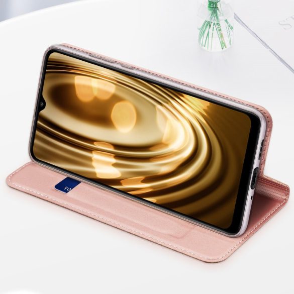 Dux Ducis Skin Pro Xiaomi Redmi 9A/9AT/9i oldalra nyíló tok arany