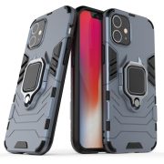   Armor Ring iPhone 12 Mini ütésálló hátlap, tok, sötétkék