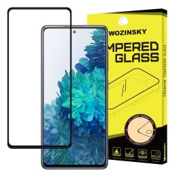   Wozinsky Samsung Galaxy A52 5G 5D Full Glue teljes kijelzős edzett üvegfólia (tempered glass) 9H keménységű, tokbarát, fekete