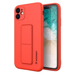   Wozinsky Kickstand Case iPhone 11 Pro szilikon hátlap, tok, piros 