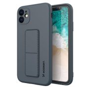   Wozinsky Kickstand Case iPhone 12 szilikon hátlap, tok, sötétkék 