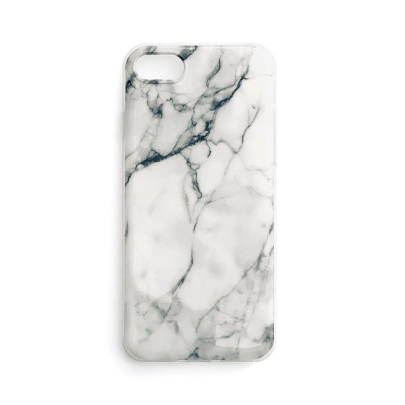 Wozinsky Marble cover Samsung Galaxy A32 márvány mintás hátlap, tok, fehér