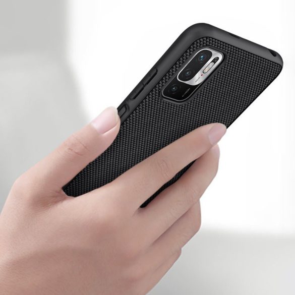 Nillkin Textured Case Xiaomi Redmi Note 10 5G/Poco M3 Pro/Poco M3 5G hátlap, tok, fekete