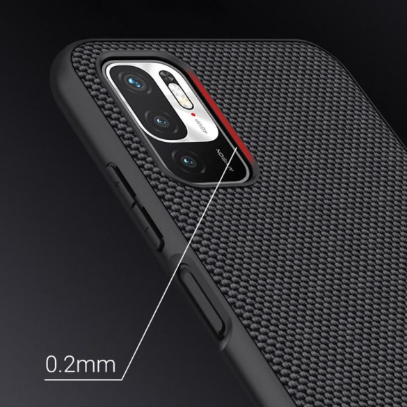 Nillkin Textured Case Xiaomi Redmi Note 10 5G/Poco M3 Pro/Poco M3 5G hátlap, tok, fekete