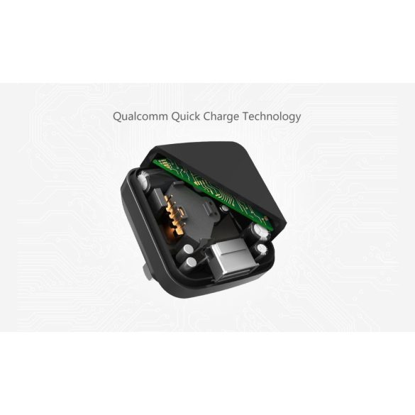 Rock Turbo Tank Travel Charger, fehér