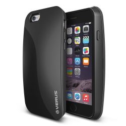 VRS Design (VERUS) iPhone 6/6S PEBBLE hátlap, tok, fekete