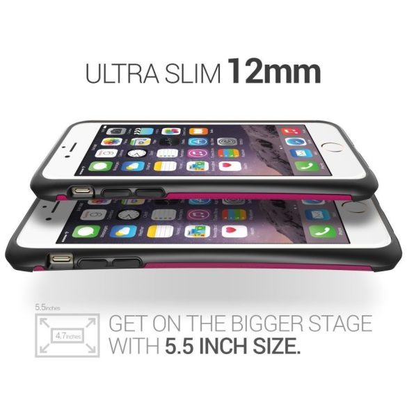 VRS Design (VERUS) iPhone 6 Plus/6S Plus Hard Drop hátlap, tok, rózsaszín